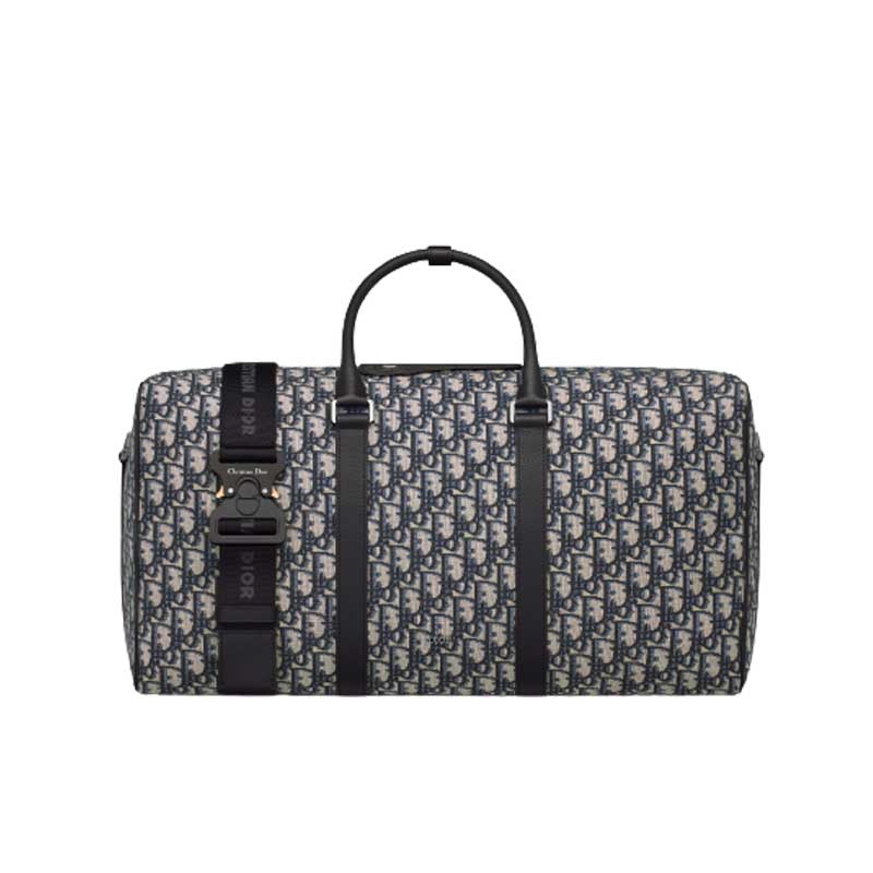 Dior Lingot 50 Duffle bag Beige and Black - DB046