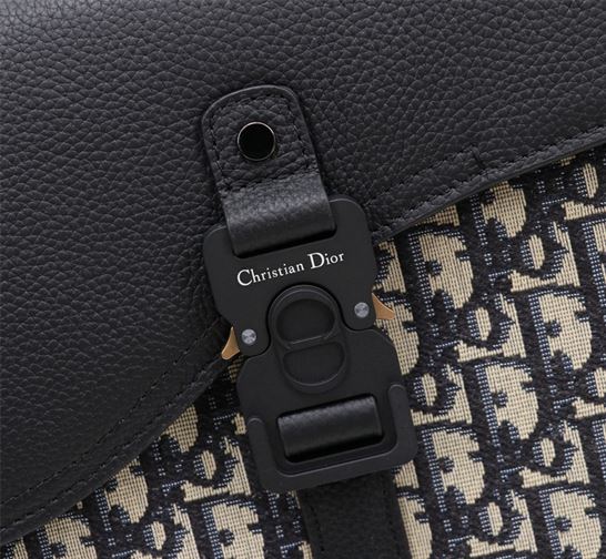 Dior Saddle Messenger bag Beige and Black - DB029