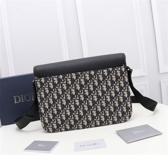 Dior Saddle Messenger bag Beige and Black - DB029