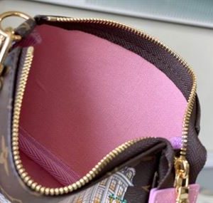 Félicie Pochette Pink Monogram coated canvas - LB040