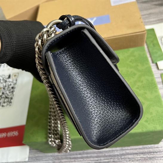 GG Padlock small shoulder bag Beige and blue GG Supreme canvas - GB083