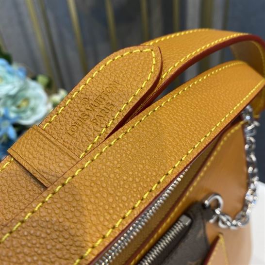 Marelle handbag Honey Gold Epi grained cowhide leather - LB056