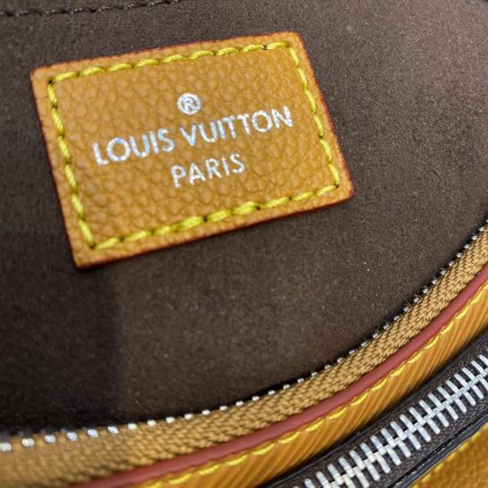 Marelle handbag Honey Gold Epi grained cowhide leather - LB056