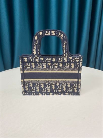 Mini Dior Book Tote Blue - DB034