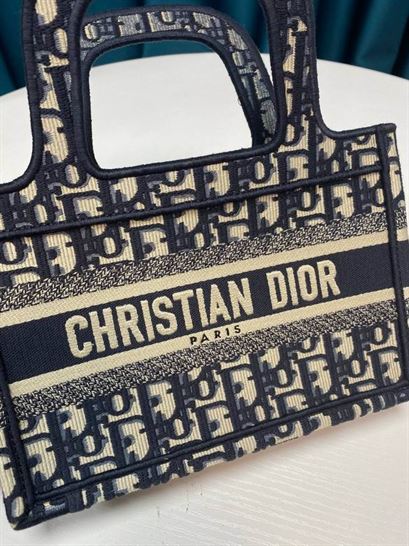 Mini Dior Book Tote Blue - DB034