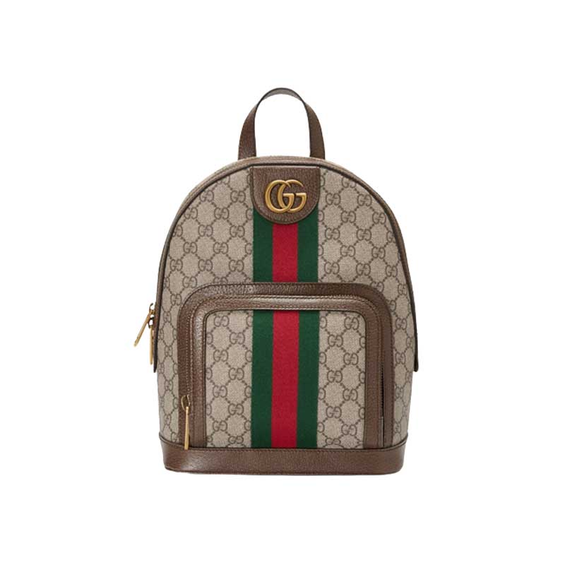 Ophidia GG small backpack Beige ebony - GB071