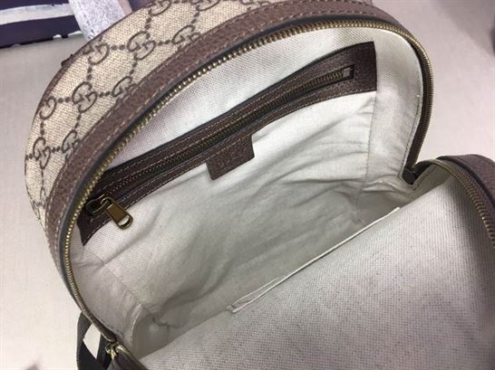 Ophidia GG small backpack Beige ebony - GB071