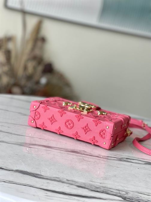 Petite Malle handbag Fluo Pink - LB048