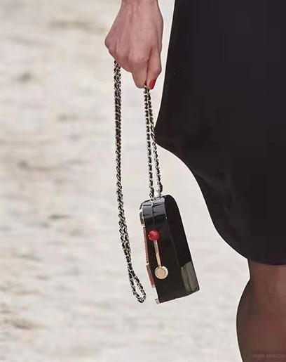 Slot Machine Minaudiere Black, Gold, White & Red - CB025