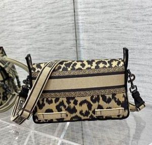 Small DiorCamp Bag Beige Multicolor Mizza Embroidery - DB032