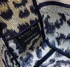 Small DiorCamp Bag Beige Multicolor Mizza Embroidery - DB032