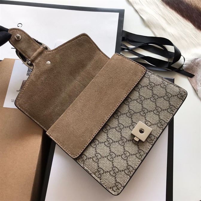 Dionysus GG Supreme mini bag Beige/ebony GG Supreme canvas - GB099