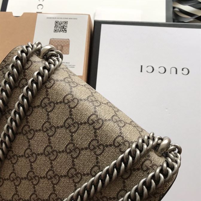 Dionysus GG Supreme mini bag Beige/ebony GG Supreme canvas - GB099