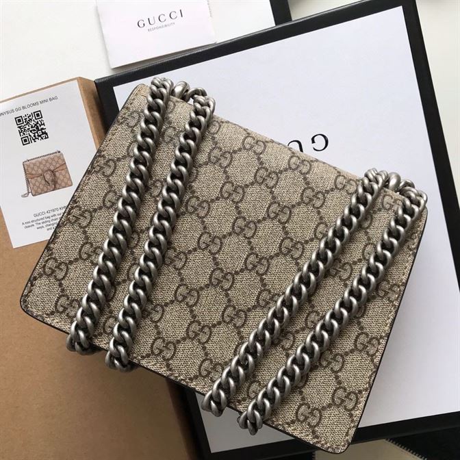 Dionysus GG Supreme mini bag Beige/ebony GG Supreme canvas - GB099