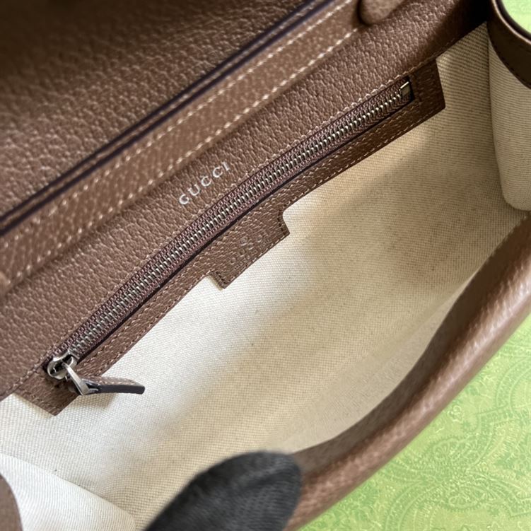 Dionysus small shoulder bag Brown leather trim - GB164