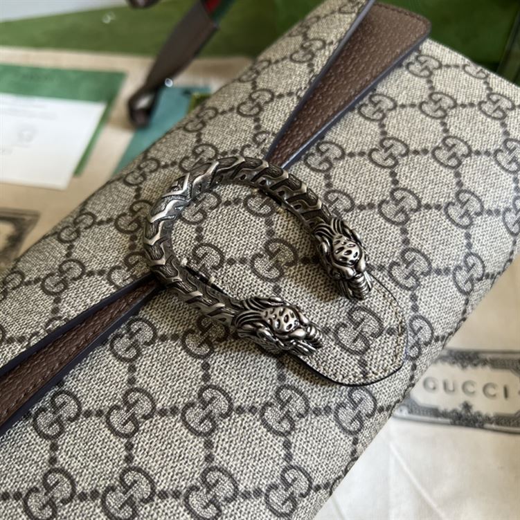 Dionysus small shoulder bag Brown leather trim - GB164