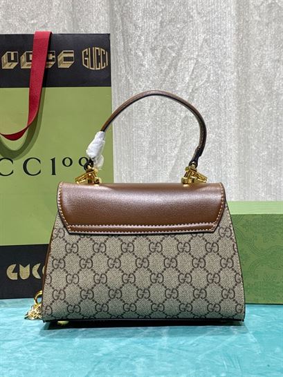 G*u*i horsebit 1955 mini bag light brown leather- gb122