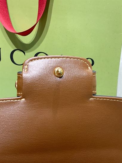 G*u*i horsebit 1955 mini bag light brown leather- gb122