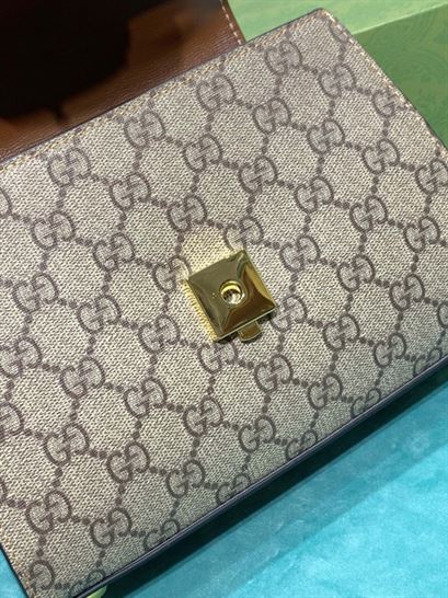 G*u*i horsebit 1955 mini bag light brown leather- gb122