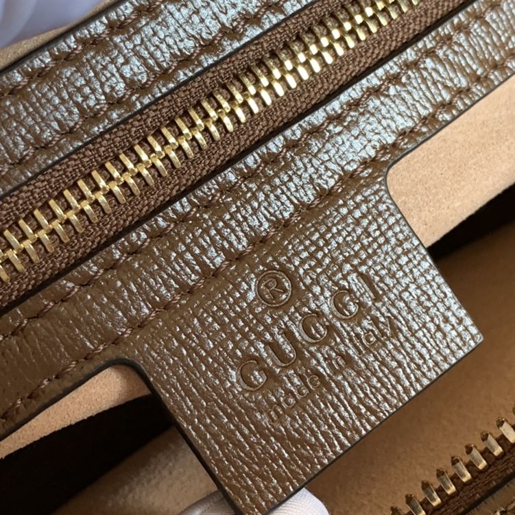 G*u*i horsebit 1955 small shoulder bag beige/ebony gg supreme canvas - gb110