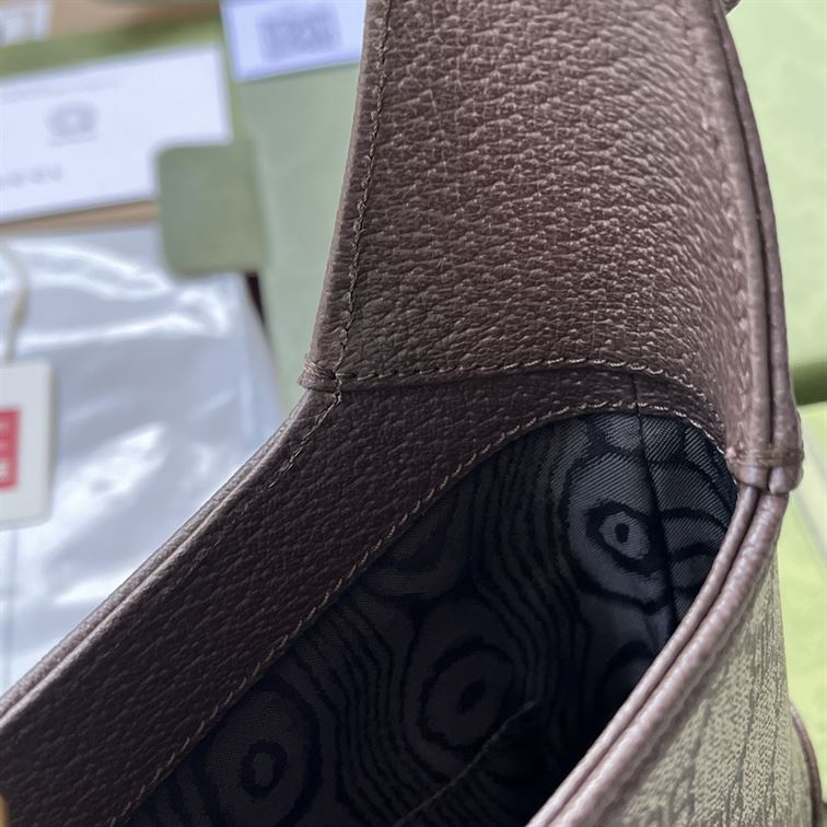 Jackie 1961 small shoulder bag Beige/ebony canvas - GB117