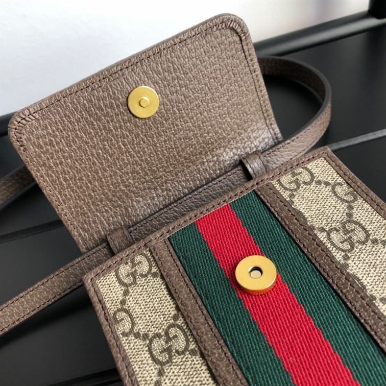 Ophidia GG mini bag Beige/ebony GG Supreme canvas - GB091