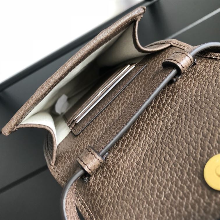 Ophidia GG mini bag Beige/ebony GG Supreme canvas - GB091