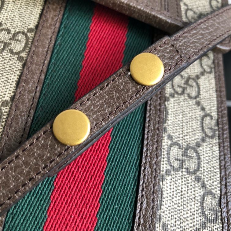 Ophidia GG mini bag Beige/ebony GG Supreme canvas - GB091