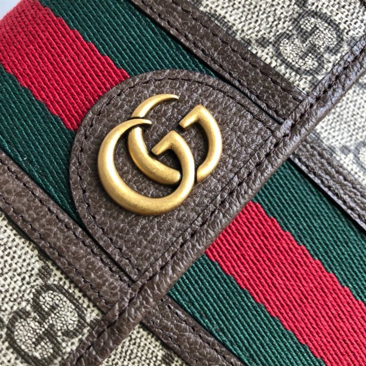 Ophidia GG mini bag Beige/ebony GG Supreme canvas - GB091