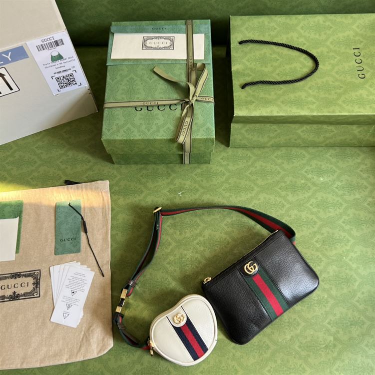 Ophidia heart utility belt black leather red Web - GB133