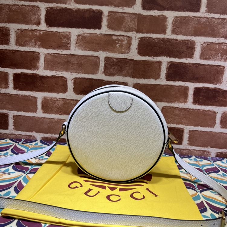 adidas x G*u*i ophidia shoulder bag white leather - gb092