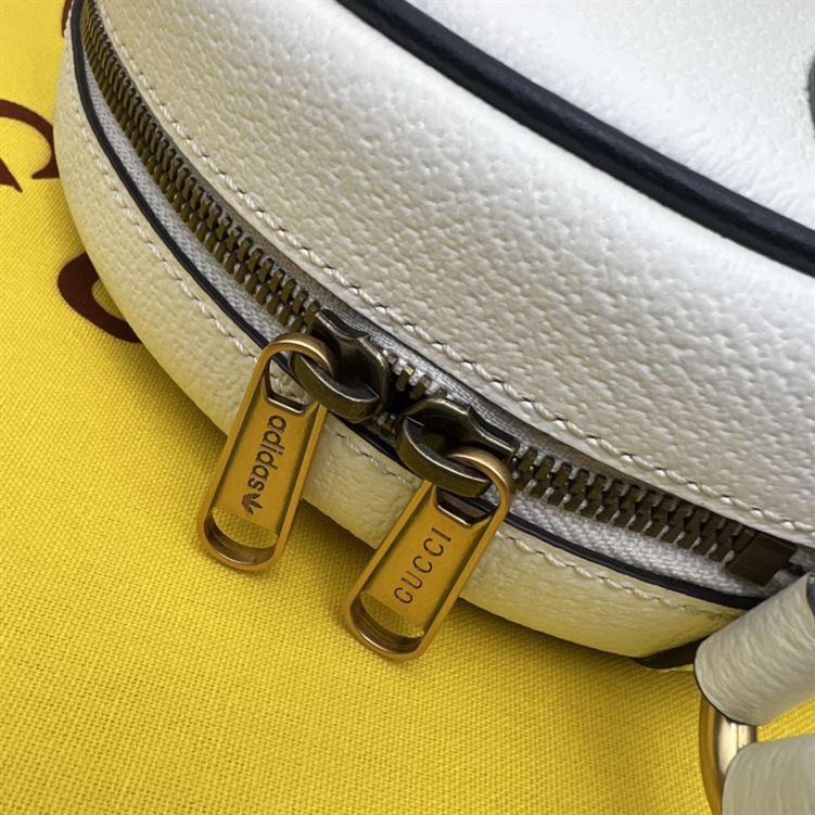 adidas x G*u*i ophidia shoulder bag white leather - gb092