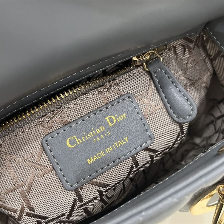 Mini Lady Dior Bag Cloud Blue Lambskin - DB053