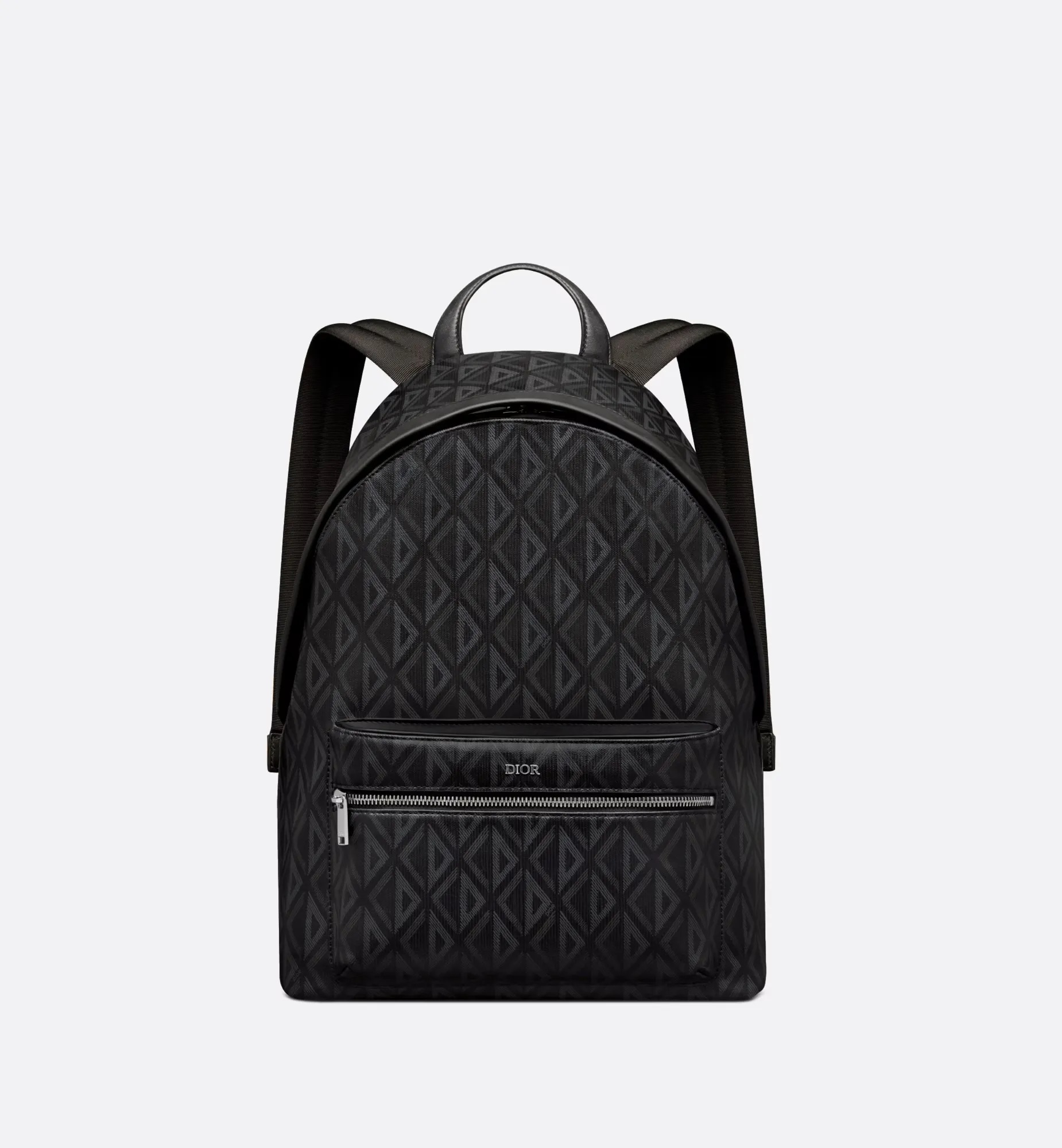 Rider Backpack Dior Black CD Diamond Canvas - DB086