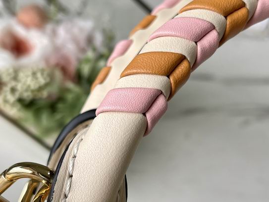 Louis Vuitton Alma BB Damier Azur Pink Canvas - LB091