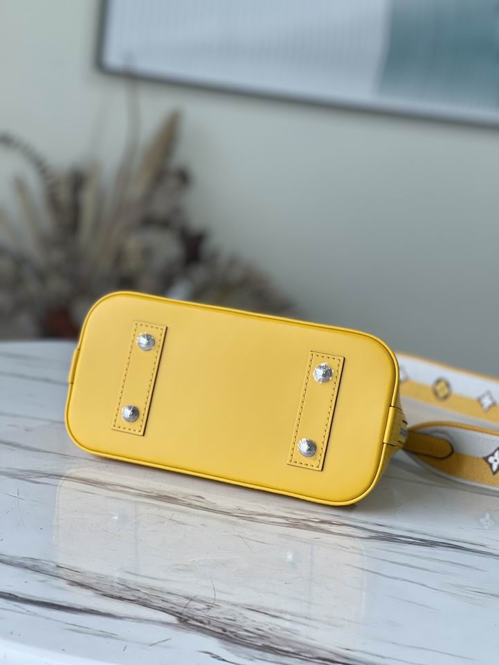 Louis Vuitton Alma BB Sunflower Yellow Epi grained leather - LB087