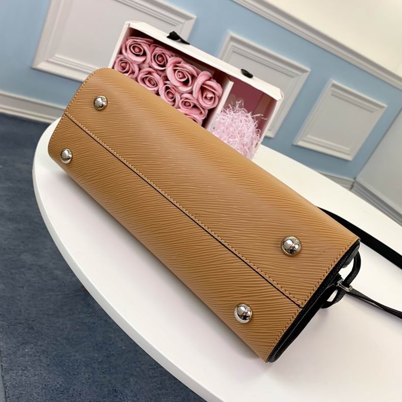 Louis Vuitton Camel Epi Twist Tote Bag - LB113