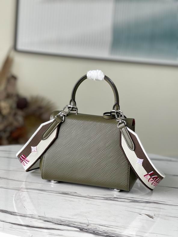 Cluny Mini Smokey Brown Epi Leather - LB065