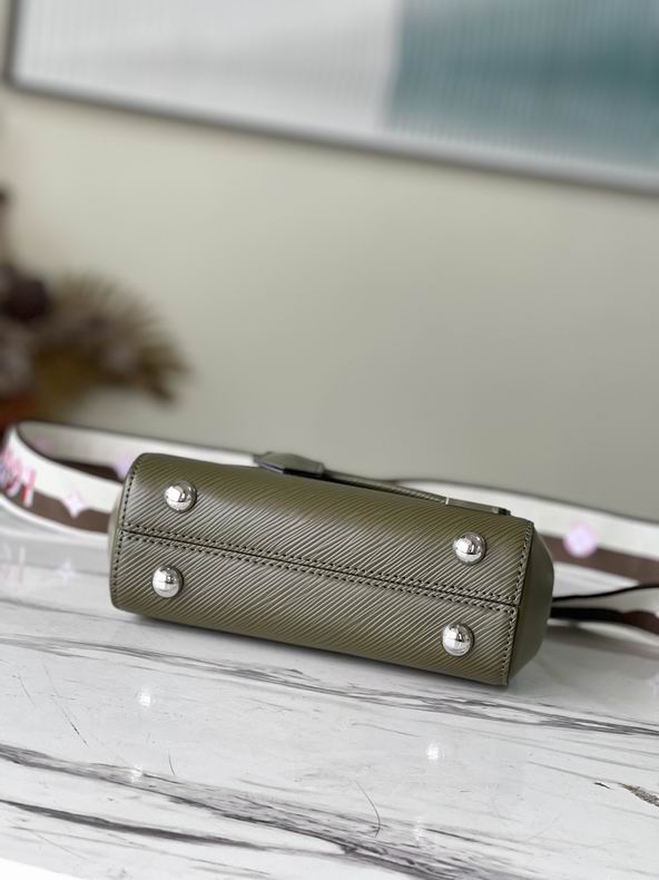 Cluny Mini Smokey Brown Epi Leather - LB065