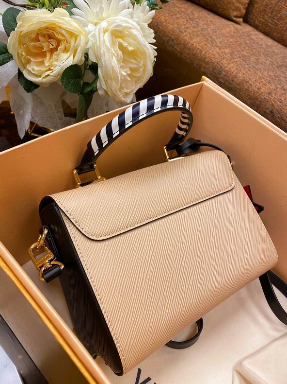 Louis Vuitton Crafty Twist MM Creme Black Epi Leather - LB111