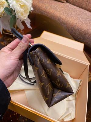 Louis Vuitton Locky BB Black Monogram canvas cowhide leather - LB066