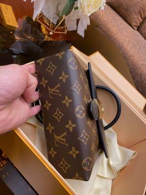 Louis Vuitton Locky BB Black Monogram canvas cowhide leather - LB066