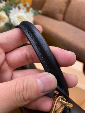 Louis Vuitton Locky BB Black Monogram canvas cowhide leather - LB066