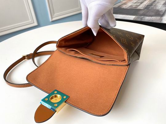 Louis Vuitton Locky BB Caramel Brown Monogram canvas cowhide leather - LB067