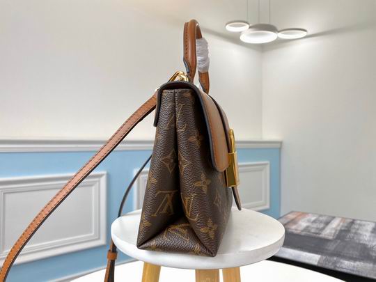 Louis Vuitton Locky BB Caramel Brown Monogram canvas cowhide leather - LB067