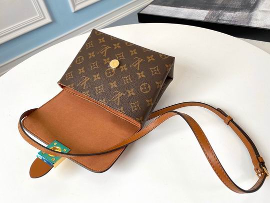 Louis Vuitton Locky BB Caramel Brown Monogram canvas cowhide leather - LB067