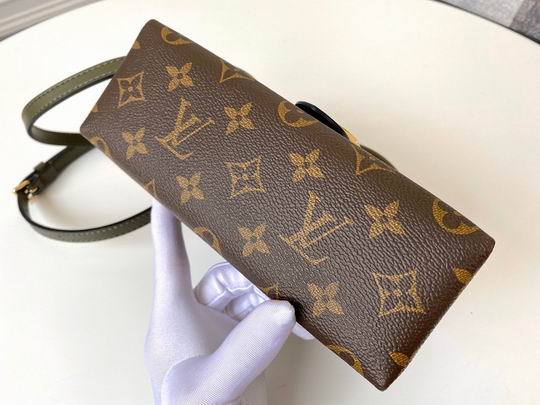 Louis Vuitton Locky BB Laurier Green Monogram canvas cowhide leather - LB072