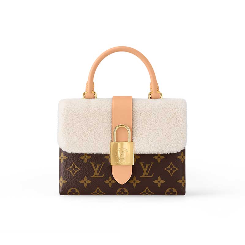 Louis Vuitton Locky BB Monogram canvas shearling - LB073