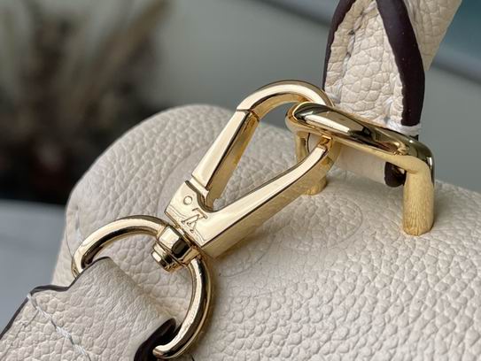 Louis Vuitton Madeleine BB Cream Monogram Empreinte Leather - LB076