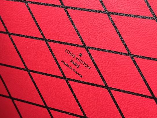 Louis Vuitton Petite Malle Black Red Patent calfskin - LB099